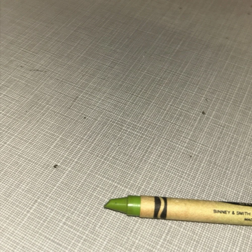 Crayola Crayon - Yellow Green - Binney & Smith Retired Color Vintage